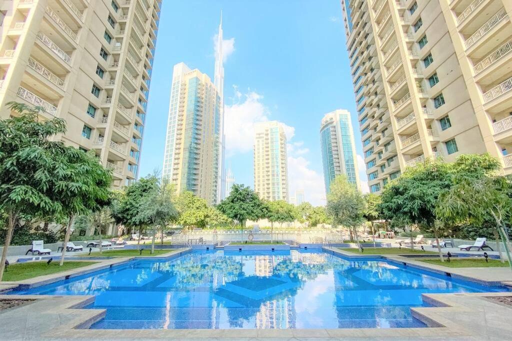 New! Luxury 3Bedroom With Spectacular Burj Views Downtown Dubaj Zewnętrze zdjęcie