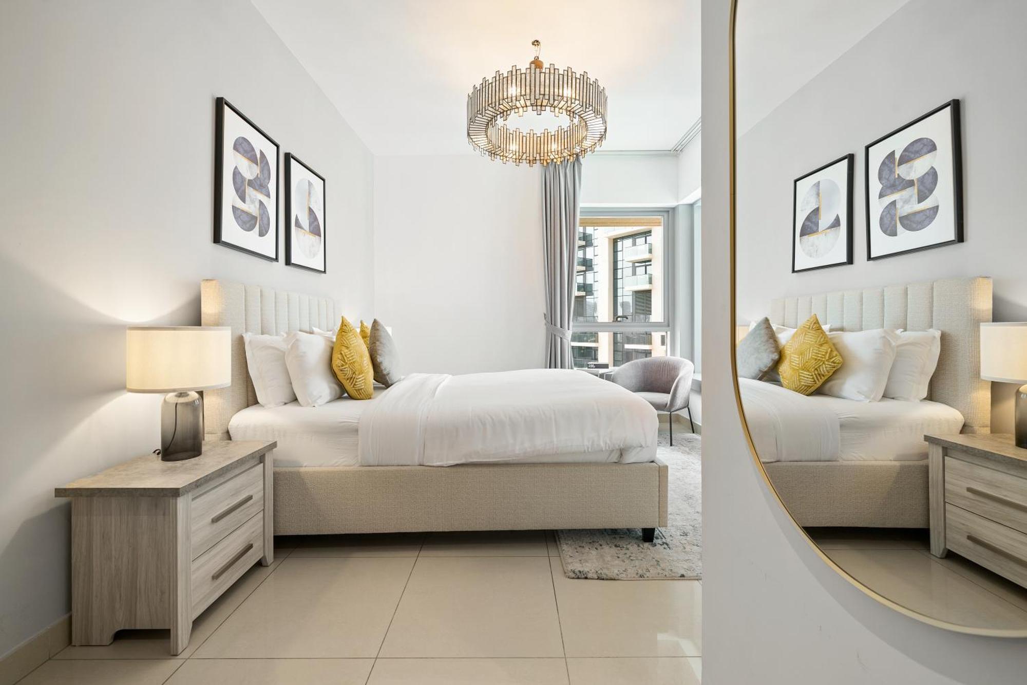 New! Luxury 3Bedroom With Spectacular Burj Views Downtown Dubaj Zewnętrze zdjęcie
